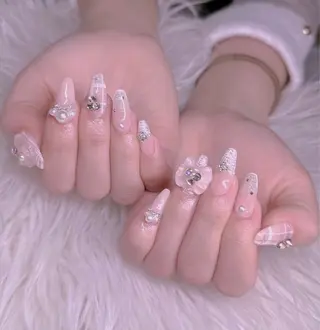 ネイル 長さだし専門店 M2　rikaのネイルデザイン