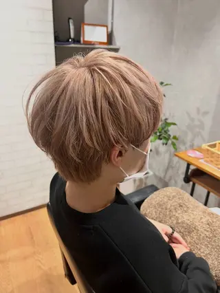 ショート カラー メンズ特化☝️添田 好恵のヘアスタイル