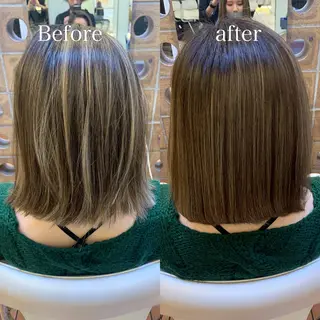 ミディアム HERSHE by apollo所属・✨美髪矯正&ショート の小林✨のヘアスタイル