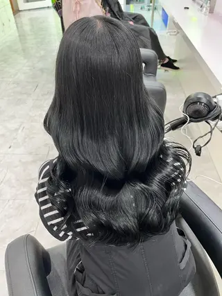 ロング カラー ブリーチなし特化 美容師💖SAE💖のヘアスタイル