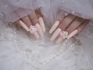 ロング 岡林 優美のネイルデザイン