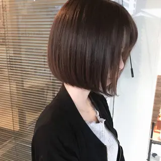 ショート ADORE by happiness所属・髪質改善透明感カラー ayukaのヘアスタイル