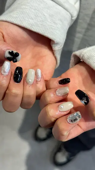 ネイル 🎀韓国レイヤー特化 🎀ベージュ/ミクのヘアスタイル