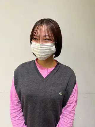 ショート 西崎 満里奈のヘアスタイル