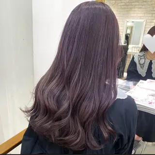ロング カラー ヘアアレンジ 透明感カラー ai🫧🪞のヘアスタイル