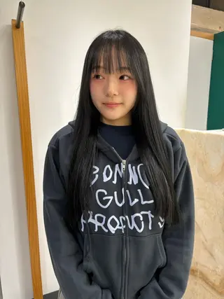 カラー 北野 なのはのヘアスタイル