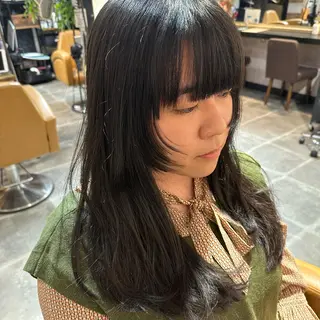 ロング レイヤー/艶カラー /パーマ💚千琴のヘアスタイル