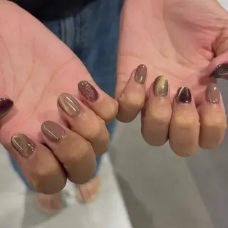 ネイル YURIN 𓈒ㅤׂ 𝜗𝜚のネイルデザイン