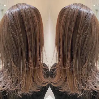 ミディアム カラー 河合秀明/ショート /ボブ/レイヤーのヘアスタイル