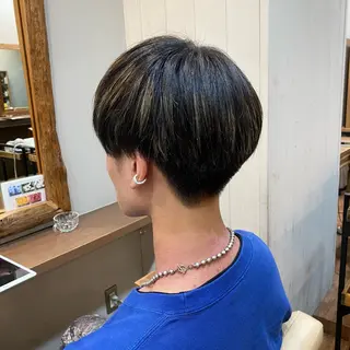 メンズ ついざき はるかのヘアスタイル