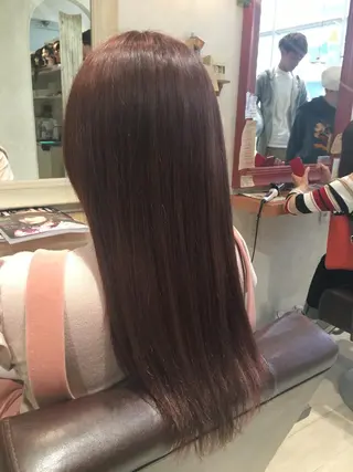 ロング カラー nakahara madokaのヘアスタイル