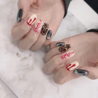 ネイル 🦋ネイルサロン ブラン🌈ゆりのネイルデザイン