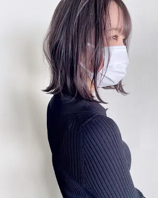 ミディアム カラー LOVESTOIKE 堂本のヘアスタイル