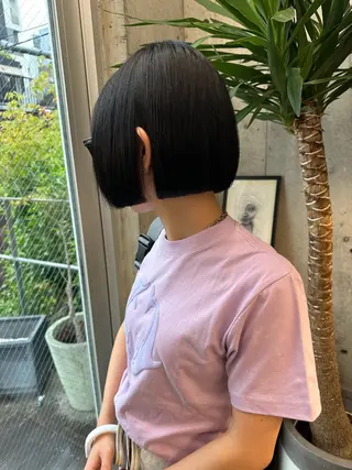 ショート ボブ/似合わせカット /ニュアンスカラーのヘアスタイル