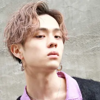 カラー メンズ YOHEI【メンズ/ パーマ/メンズ特化】のヘアスタイル