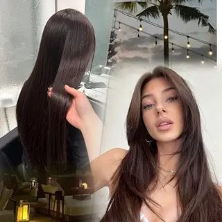 カラー AO所属・ボブ/ハイライト🦓 /harukaのヘアスタイル