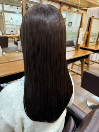 ロング カラー 菅野 美咲のヘアスタイル