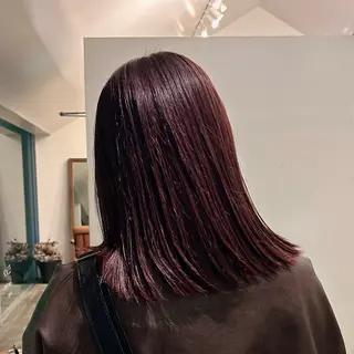 ミディアム カラー タシロ サラ🌿のヘアスタイル