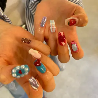 ネイル らんまnail &Pearlセルフホワイトニング所属・Ranma beautyのネイルデザイン
