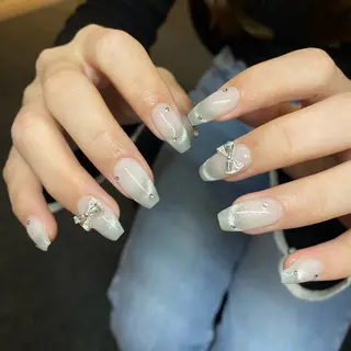 ネイル 🎀NAIL🎀 AI🪄︎︎◝✩のネイルデザイン