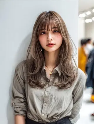 セミロング 美容室難民支持率No １✨凄艶髪✨DAL.のヘアスタイル