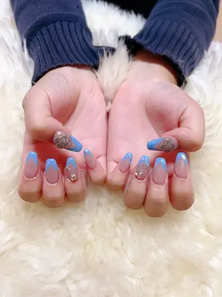 ロング 💜MIYA nail川崎店のネイルデザイン