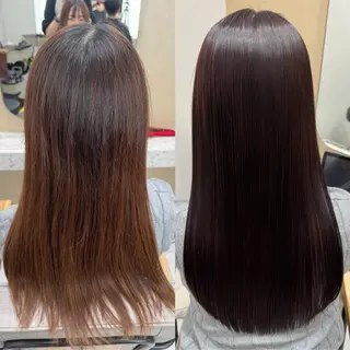 ロング 🌜韓国/艶髪/縮毛 /kokoro🌛のヘアスタイル