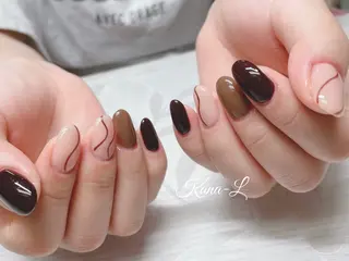 ネイル 芦辺 香奈のネイルデザイン