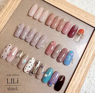 ネイル nail salon LILi third.所属・Saya ᵕ̈*のネイルデザイン