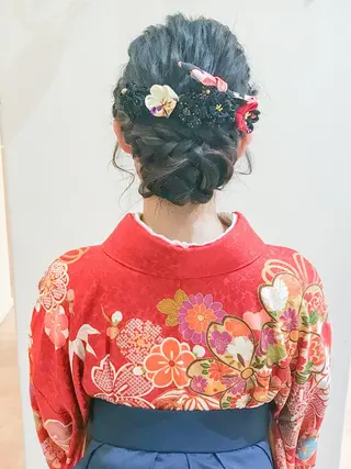 ヘアアレンジ 浦田 智里のヘアスタイル