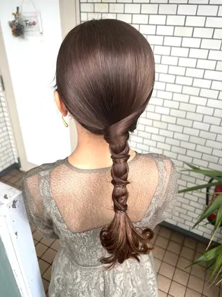ヘアアレンジ 大人可愛いヘアメイク 💋🧚‍♀️しずかのヘアスタイル