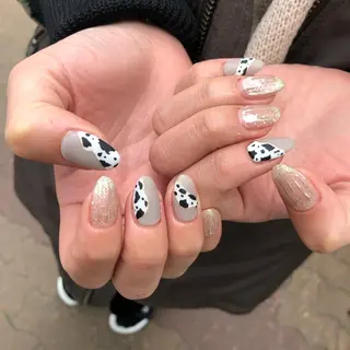 ロング カラー ヘアアレンジ キッズ ネイル マツエク・マツパ 福田 加奈のネイルデザイン