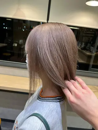 ショート カラー 名古屋／デザイン／ ブリーチ/松井亮磨のヘアスタイル