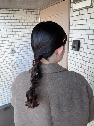 ヘアアレンジ 推し活/イベントヘア 🎀✨yuriのヘアスタイル