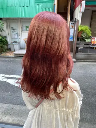 ロング カラー ブリーチ指名No.1 Daikiのヘアスタイル