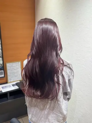 ロング カラー 🖤hana/顔周り /韓国風ヘア🖤のヘアスタイル