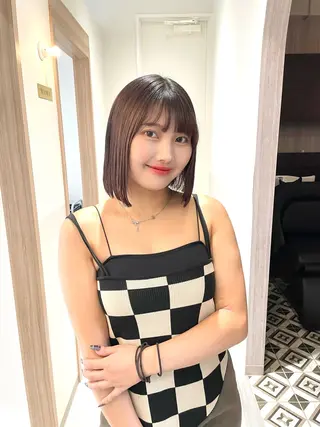 ショート カラー 田中大星 /ボブ 縮毛矯正のヘアスタイル