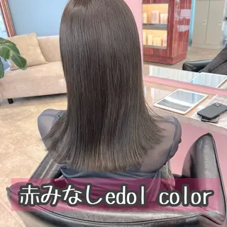 カラー MATTY azusaのヘアスタイル