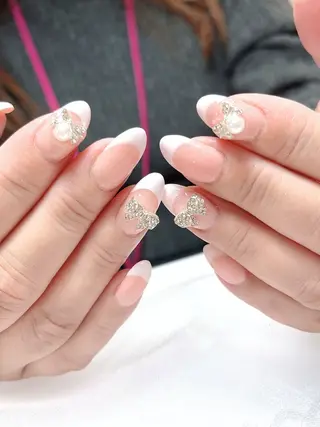 ネイル candy nail 韓国風ワンホンネイルのネイルデザイン