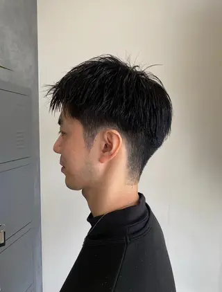 ショート メンズ 新谷 結菜のヘアスタイル