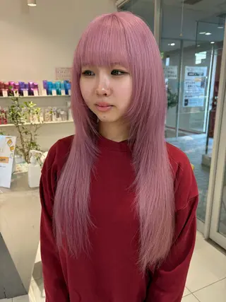 ロング カラー STELLA hair design salon所属・浅野 匠のヘアスタイル