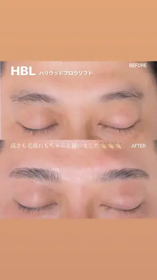 メンズ アイブロウ BEE HOUSE所属・Sunny🌞 サニーと申します🌻のマツエク・マツパデザイン