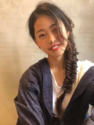 ヘアアレンジ あらい まさえのヘアスタイル