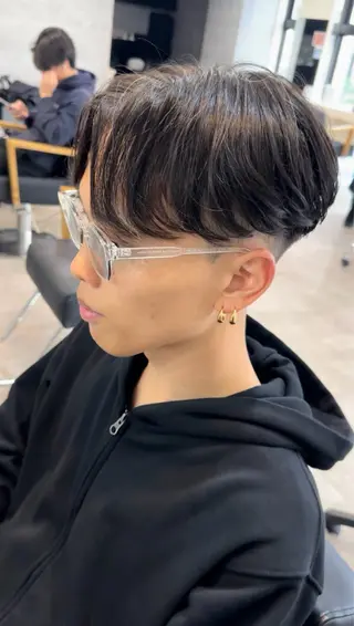 パーマ メンズ Bleachi 大宮West所属・鈴木拓也 メンズカットのヘアスタイル