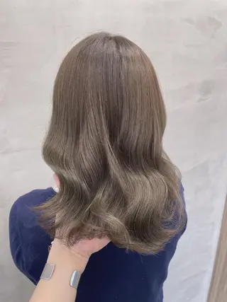 セミロング カラー ヘアアレンジ 【美髪特化 髪質改善サイトウ】のヘアスタイル