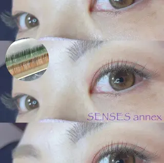 マツエク・マツパ SENSES_ WAKAのマツエク・マツパデザイン