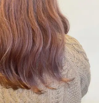 ロング カラー カノエ 乃木店のヘアスタイル