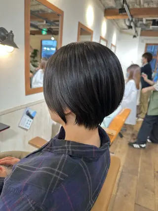 ショート 透明感カラー/ボブ /佐藤伶のヘアスタイル