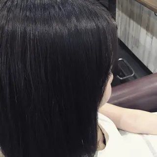 ミディアム カラー パーマ embrace エンブレイスのヘアスタイル