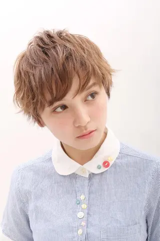 ショート lieu de PARTIL HAIR所属・出川 隆洋のヘアスタイル